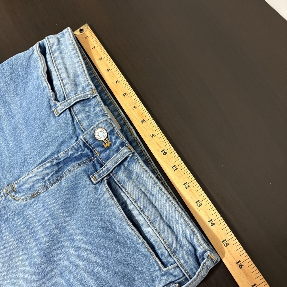 Anthropologie Pilcro Jeans Womens 27 (Actual 30x28) Wide Leg Skater Snap Button - Picture 5 of 14
